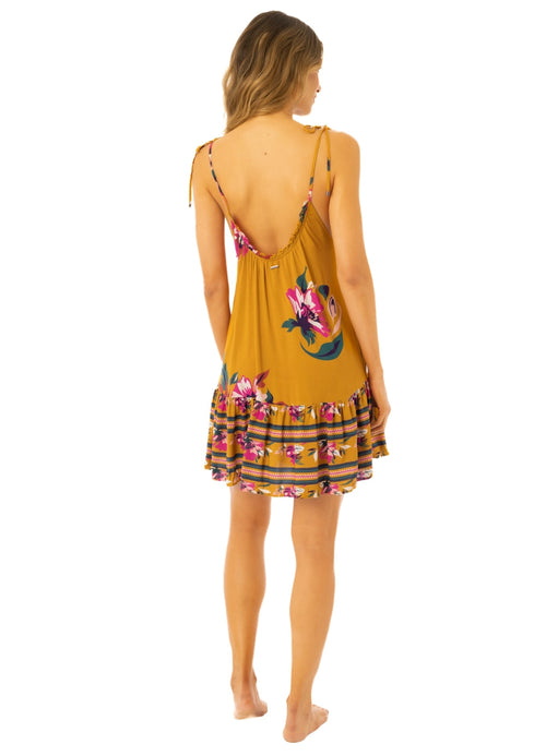 Hover image -  Maaji Romantic Buttercup Magnolia Short Dress