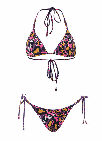 Thumbnail - Maaji Batik Floral Sunlit Tie Side Bikini Bottom - 9