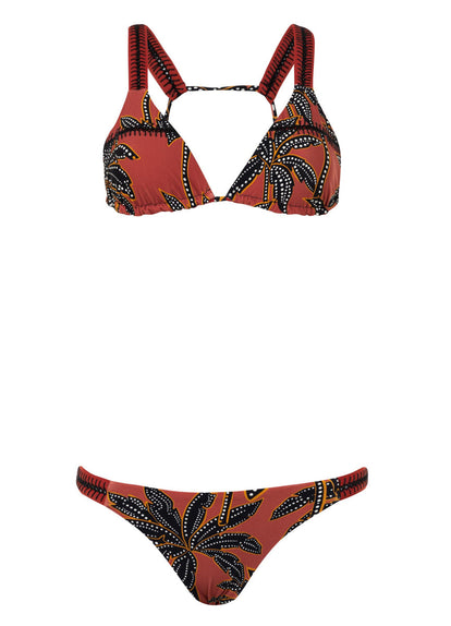 Thumbnail - Maaji Phoenix Palm Rowan Sliding Triangle Bikini Top - 10