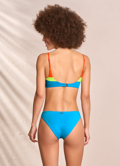 Maaji Ocean Blue Flirtt Thin Side Bikini Bottom